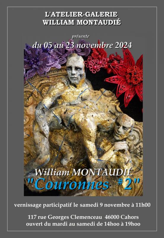 Affiche expo 'Couronnes #2'