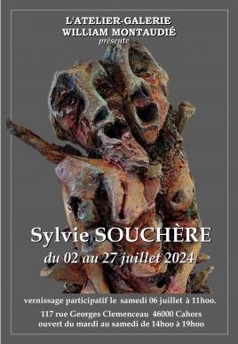 Affiche expo Sylvie Souchère