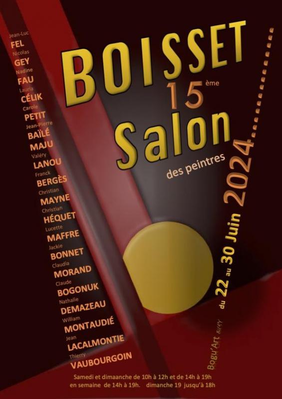 'Salon des peintres' Boisset 2024